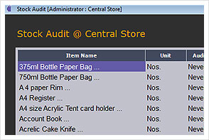 Inventory Product Screen Shoots